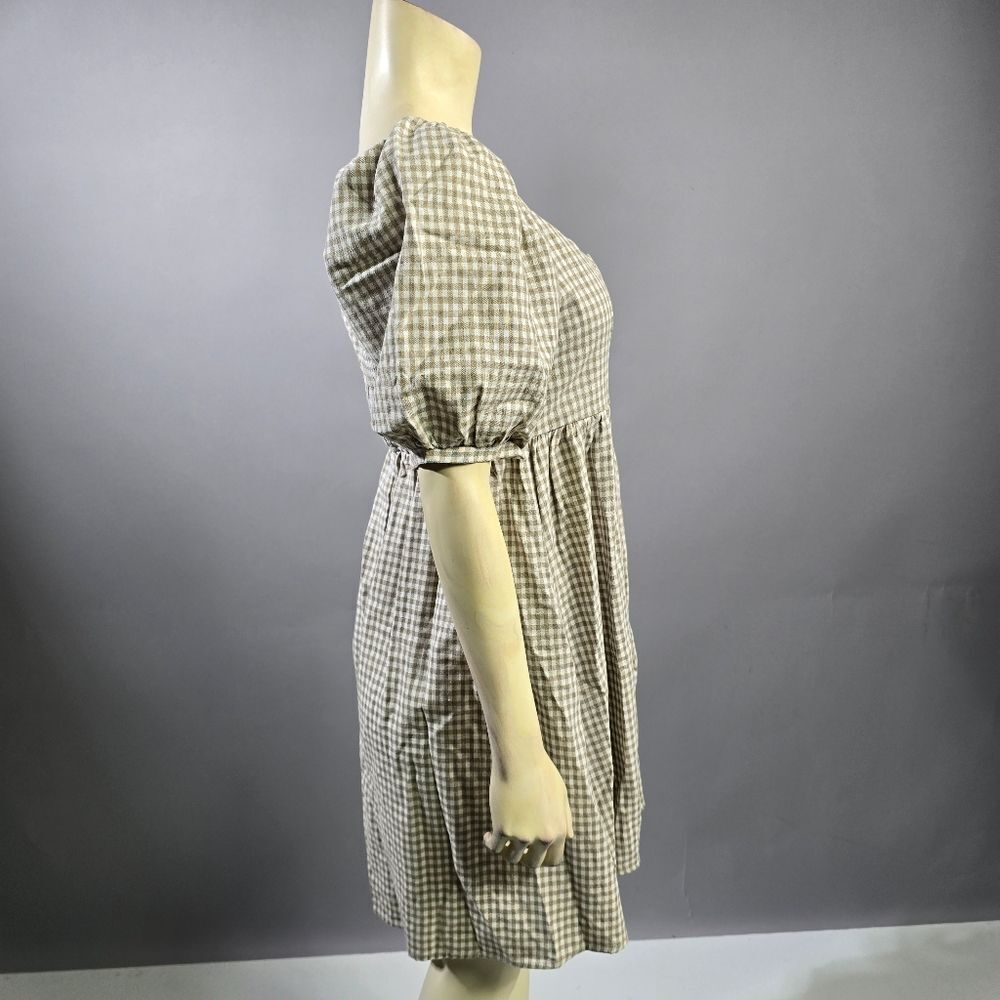 Pomander Place Smocked Mini Dress R7 - Picture 2 of 4